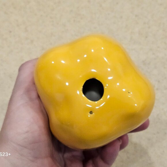 VINTAGE HANDPAINTED CERAMIC PEPPER MAJOLICA DECOR DISPLAY VEGETABLE VIETRI ITALY - Picture 6 of 8